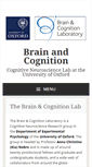 Mobile Screenshot of brainandcognition.org